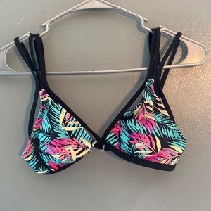 Floral Bathing Suit Top